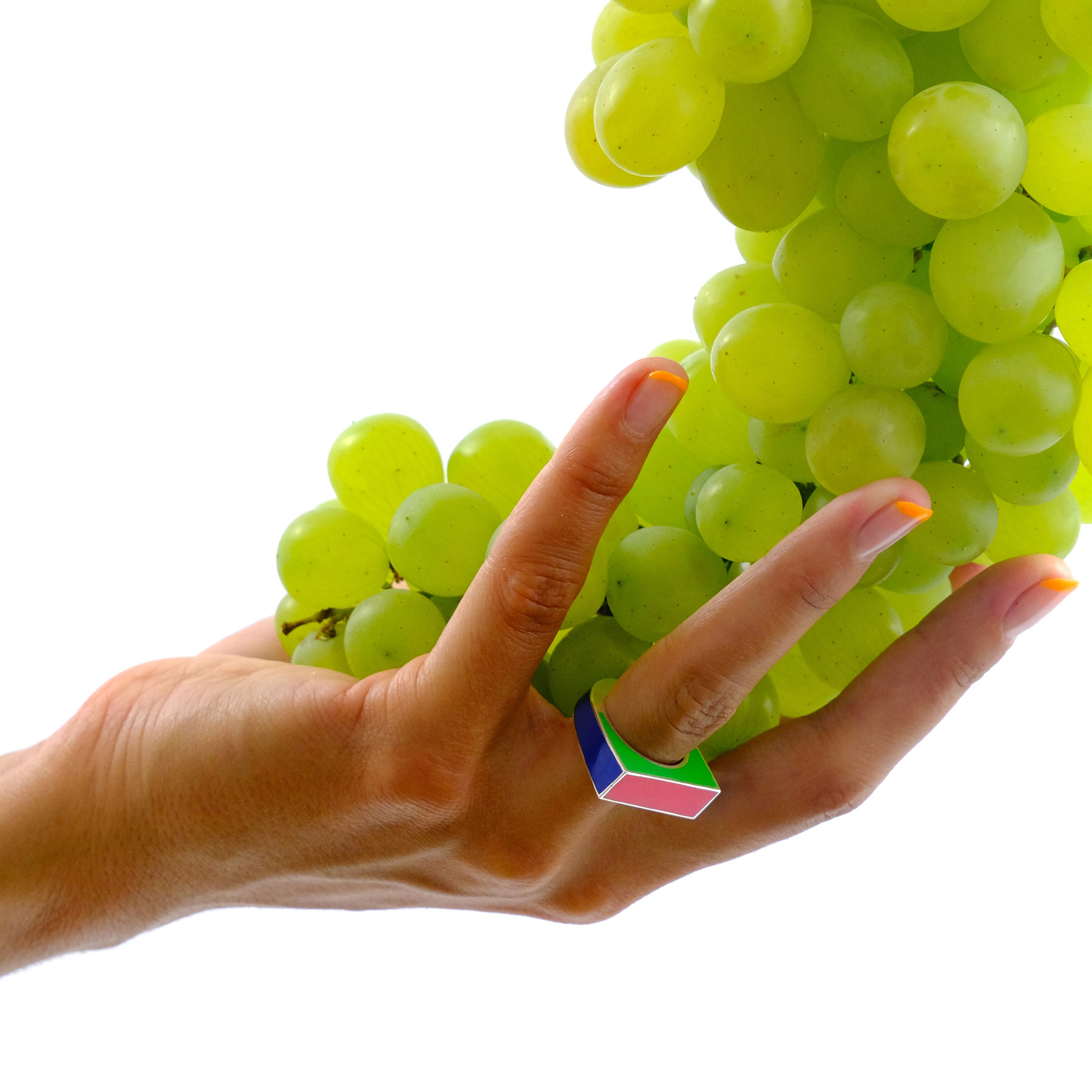 Bague Perspective Collection Couleur Laques Formes Geometrique Fontes Virgile Bruniau