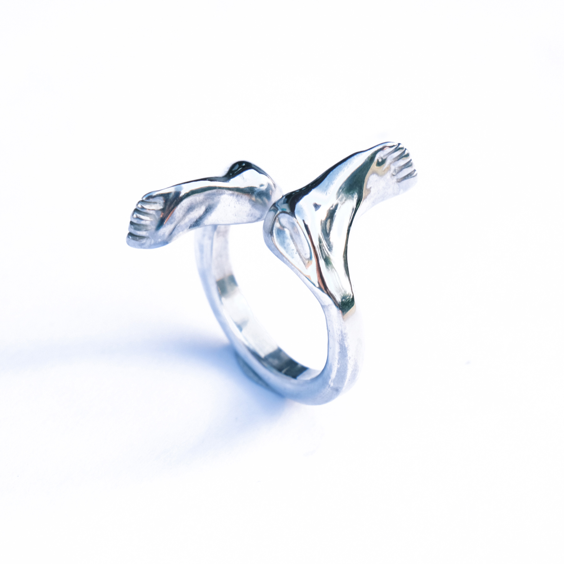 Bagues Bijoux Corps Anatomie des sentiments - Virgile Bruniau Double Pied