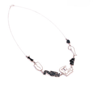 Collier email Bijoux Corps Anatomie des sentiments Virgile_Bruniau